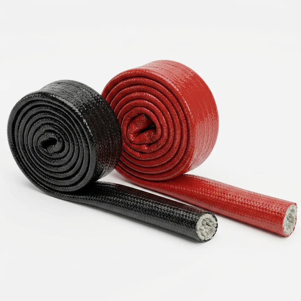 Guaine in fibra di vetro con silicone serie HFGVS-AT