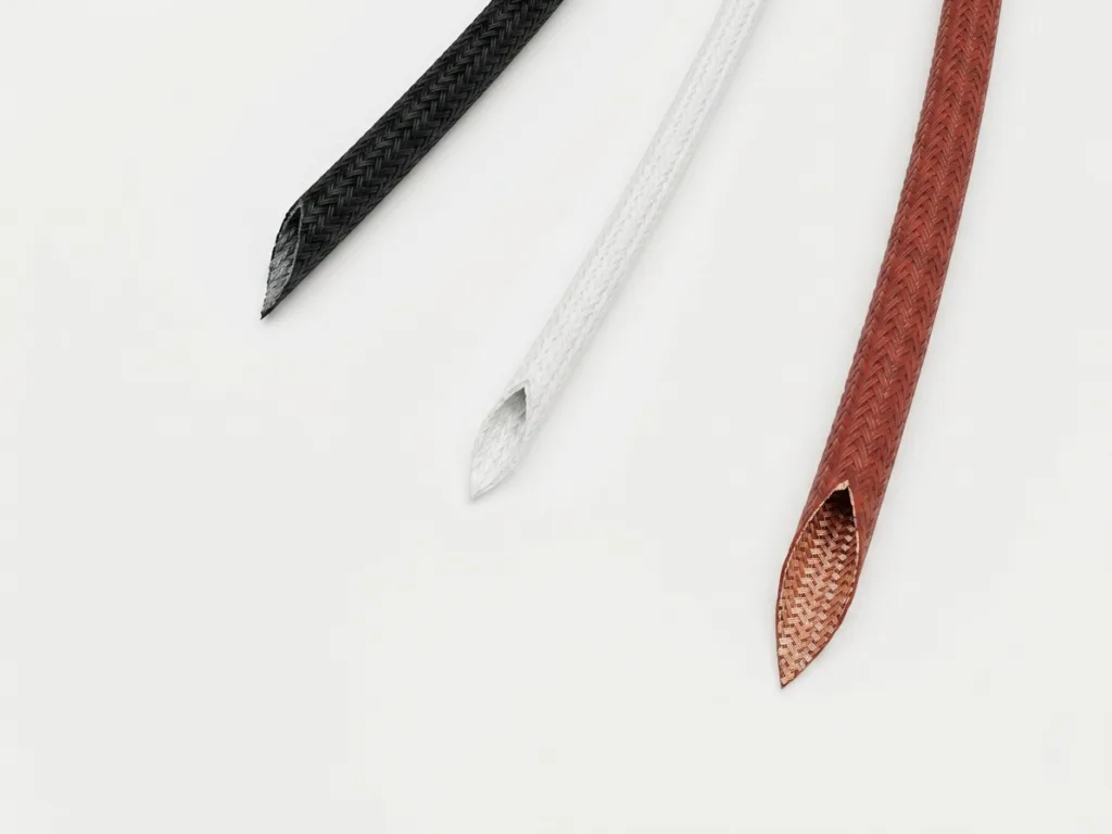 Guaine in fibra di vetro con silicone serie HFGVS-N