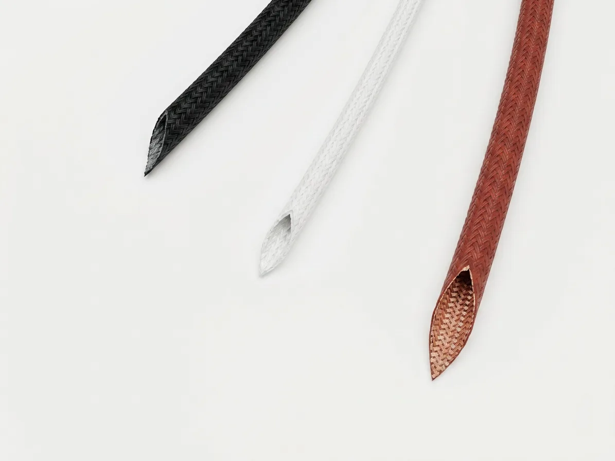 Silicone-coated fibreglass sleeving - series HFGVS-N