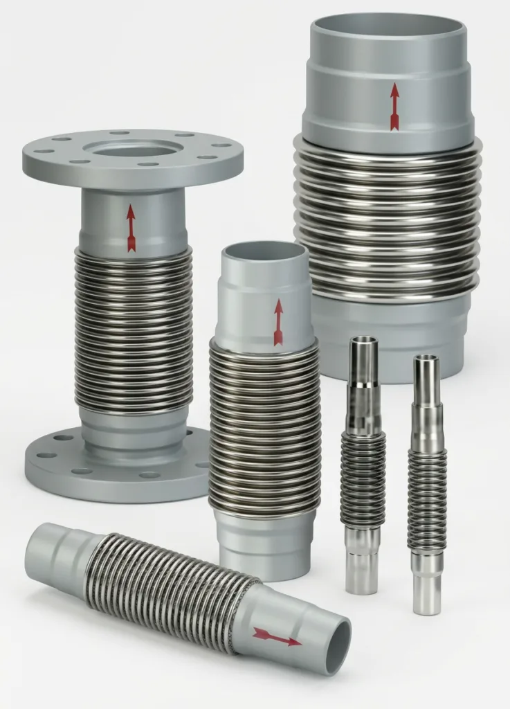 Tubi flessibili in acciaio inox AISI 316 serie TFA